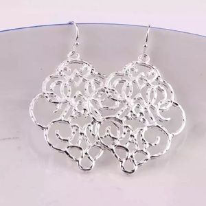 Moroccan Filigree Earrings - Silver